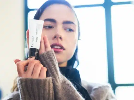 Backstage Skincare at Milan Fashion Week: Olivella x Marco Rambaldi